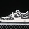 Nike Air Force 1'07 Low Collaboration Black Air Force 1 Low Top Casual Skate Shoes SJ1198-106