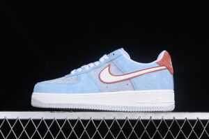 Nike Air Force 1'07 Low Red Blue Colorway Air Force 1 Low Top Casual Skate Shoes LZ6699-521