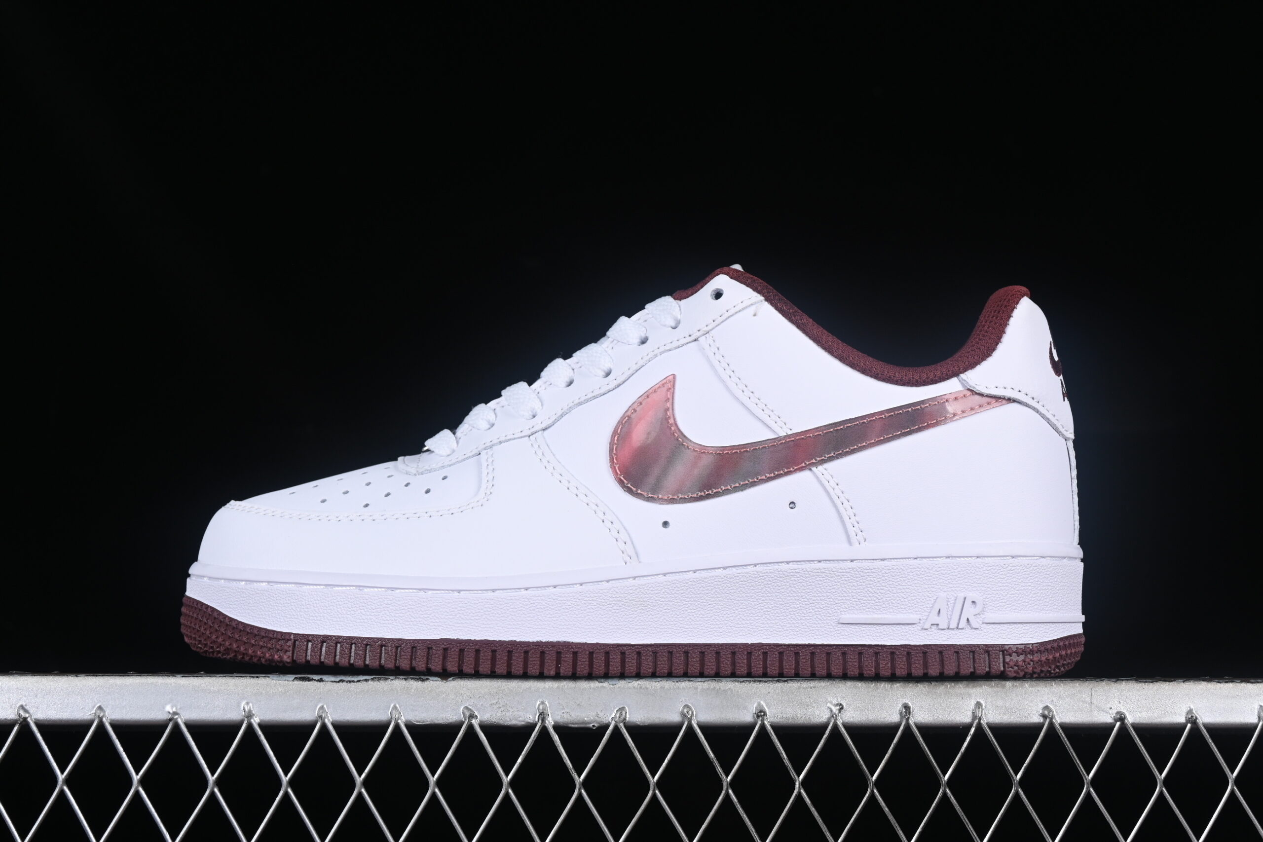 Nike Air Force 1'07 Low Red Air Force 1 Low Top Casual Skate Shoes PF9055-778