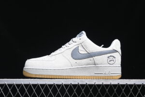 Nike Air Force 1'07 Low Collaboration - Grey Air Force 1 Low Top Casual Skate Shoes DF0188-022