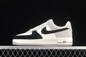 Nike Air Force 1'07 Low Black Grey Green Colorway Air Force 1 Low Top Casual Skate Shoes DQ2396-026