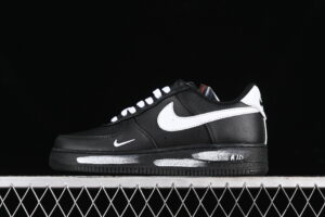 Nike Air Force 1'07 Low Black White Air Force 1 Low Top Casual Skate Shoes Graffiti CI9533-081