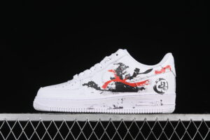 Nike Air Force 1'07 Low Black Air Force 1 Low Top Casual Skate Shoes ZH0316-043