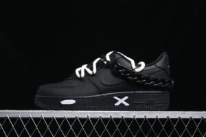 Nike Air Force 1'07 Low Black Functional Air Force 1 Low Top Casual Skate Shoes CW2288-763