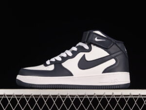 Nike Air Force 1'07 Mid Blue Air Force 1 Mid Top Classic Casual Skate Shoes QH2258-058