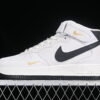 Nike Air Force 1'07 Mid Grey Suede Air Force 1 Mid Top Casual Skate Shoes KG3031-011