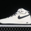 Nike Air Force 1'07 Mid Cream Black Star Pattern Air Force 1 Mid Top Casual Skate Shoes Glitter SH0235-511