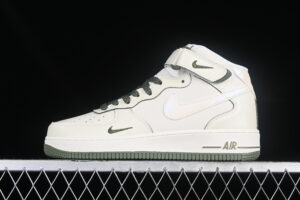 Nike Air Force 1'07 Mid Green Air Force 1 Mid Top Casual Skate Shoes SG2356-805