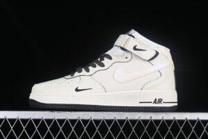 Nike Air Force 1'07 Mid Black Air Force 1 Mid Top Casual Skate Shoes SG2356-807