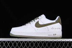 Nocta x Nike Air Force 1'07 Low "Certified Lover boy" White Green Classic Air Force 1 Low Top Casual Skate Shoes LO1718-062