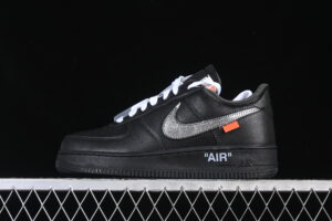 Off White x Nike Air Force 1'07 Low Collaboration Air Force 1 Low Top Casual Sports Skate Shoes AV5210-001