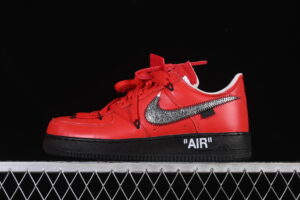 Off White x Nike Air Force 1'07 Low Collaboration Air Force 1 Low Top Casual Sports Skate Shoes DD1876-600