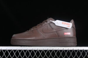 Supreme x Nike Air Force 1 Low Collaboration Air Force 1 Low Top Casual Skate Shoes CU9225-200