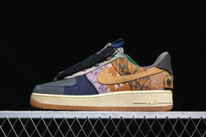Travis Scott x Nike Air Force 1 Low Collaboration Casual Skate Shoes CN2405-900