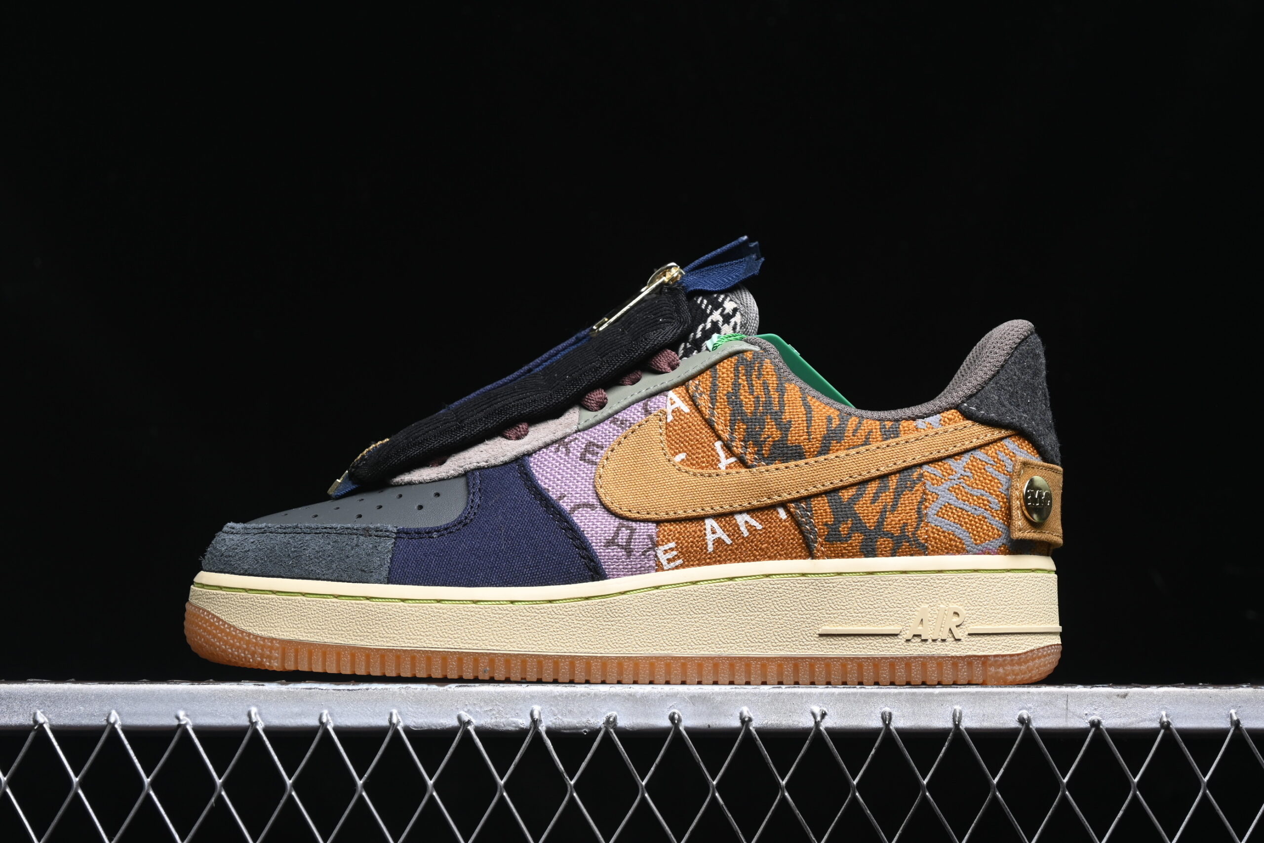 Travis Scott x Nike Air Force 1 Low Collaboration Casual Skate Shoes CN2405-900