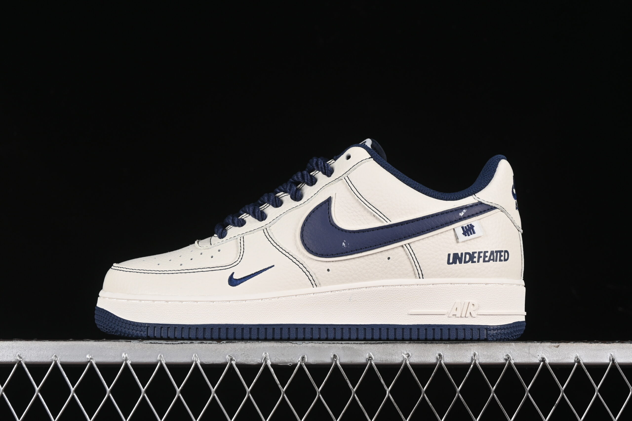 Undefeated x Nike Air Force 1 Low Blue Air Force 1 Low Top Casual Skate Shoes UT2023-205