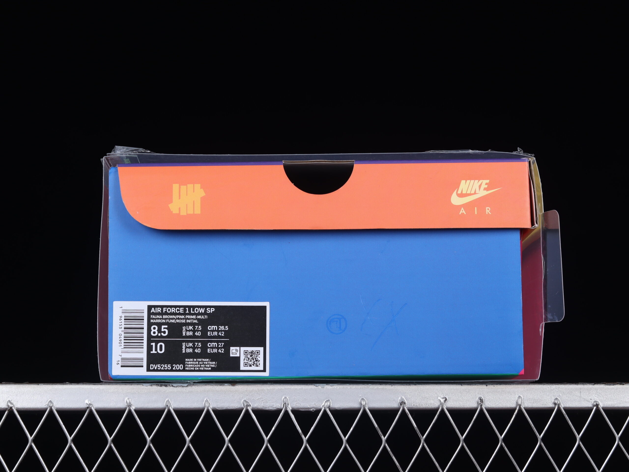 Undefeated x Nike Air Force 1'07 Low "Pink Prime" Collaboration Air Force 1 Low Top Casual Sports Skate Shoes DV5255-200