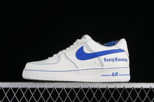 Vlone x Nike Air Force 1'07 Low Collaboration Blue Air Force 1 Low Top Casual Version AA5360-011